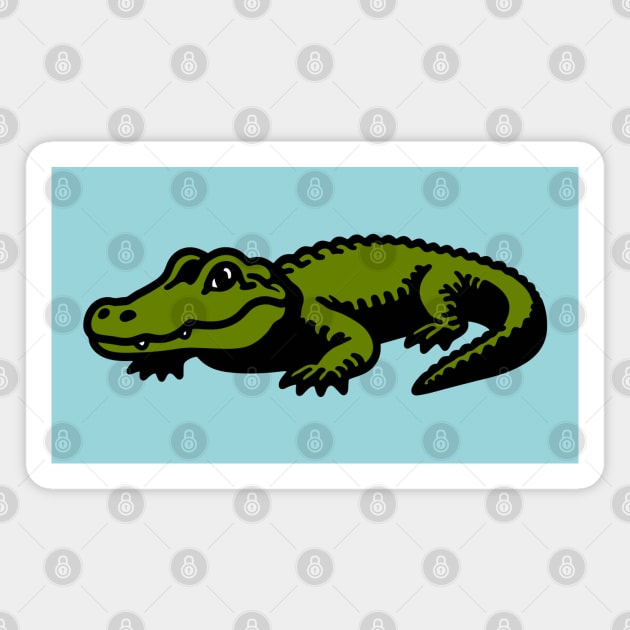 Alligator Magnet by KayBee Gift Shop